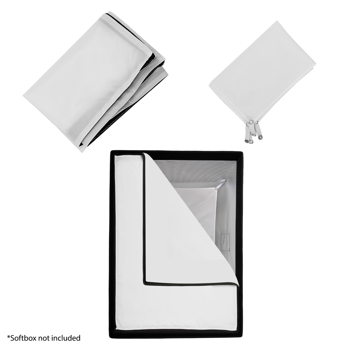 

Glow Diffuser Set for Parasnap 24x34" Rectangle Softbox
