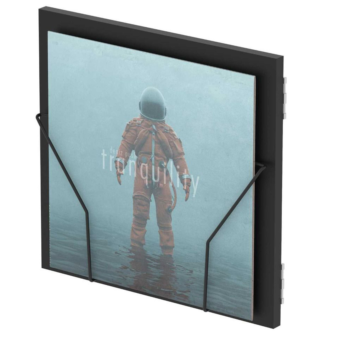 

Glorious Record Box Display Door, Black