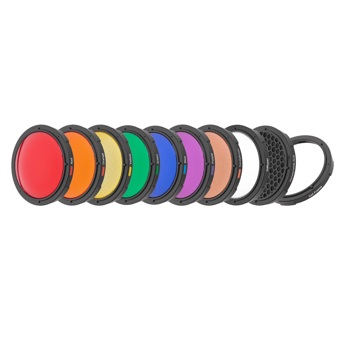 

Glow ParaPop OTF Color Filter & Shapers Kit f/OTA-S & OTA-C Speedlight Adapters