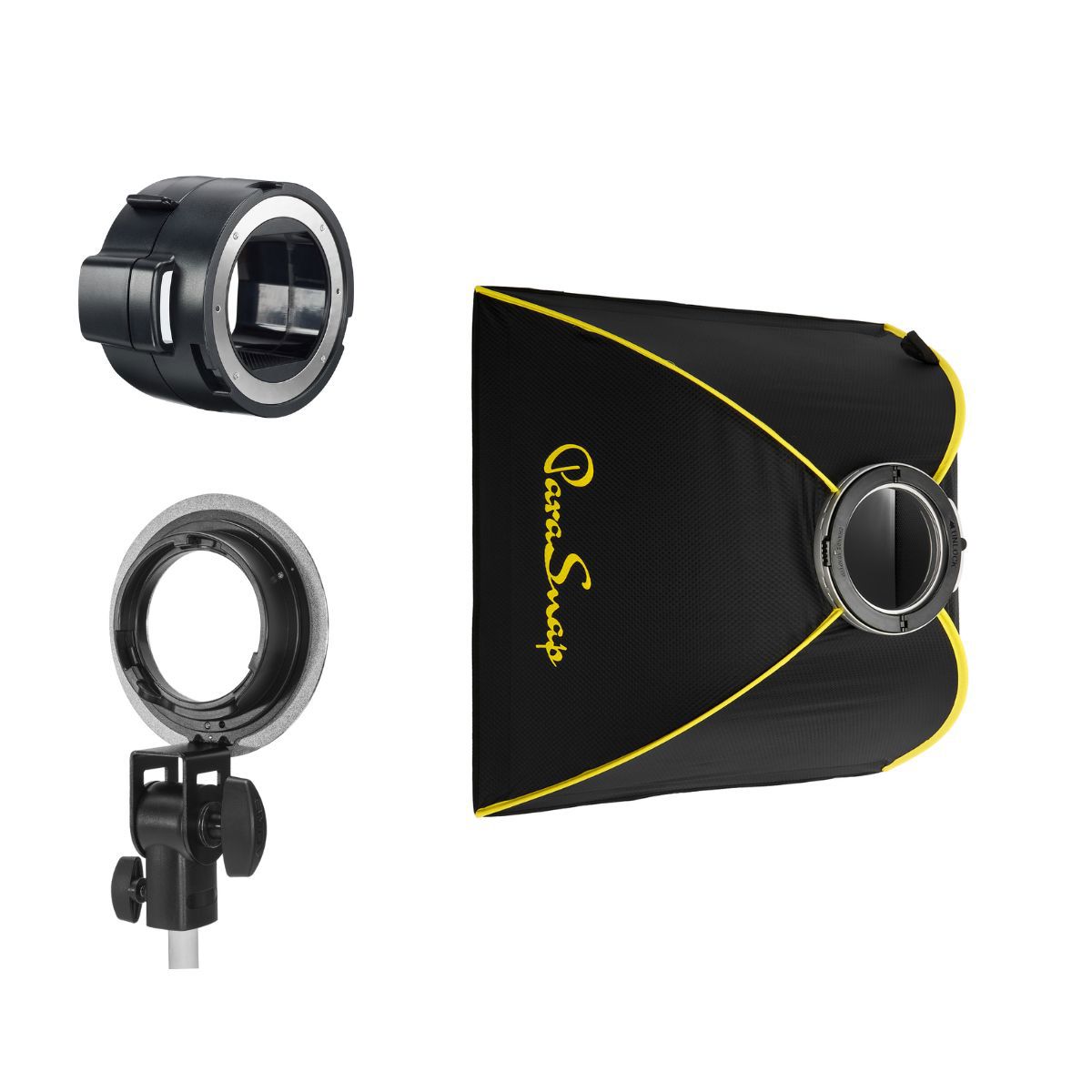 Glow ParaSnap 24x24 Square Softbox with Adapter for eVOLV 200  eVOLV 200 Pro
