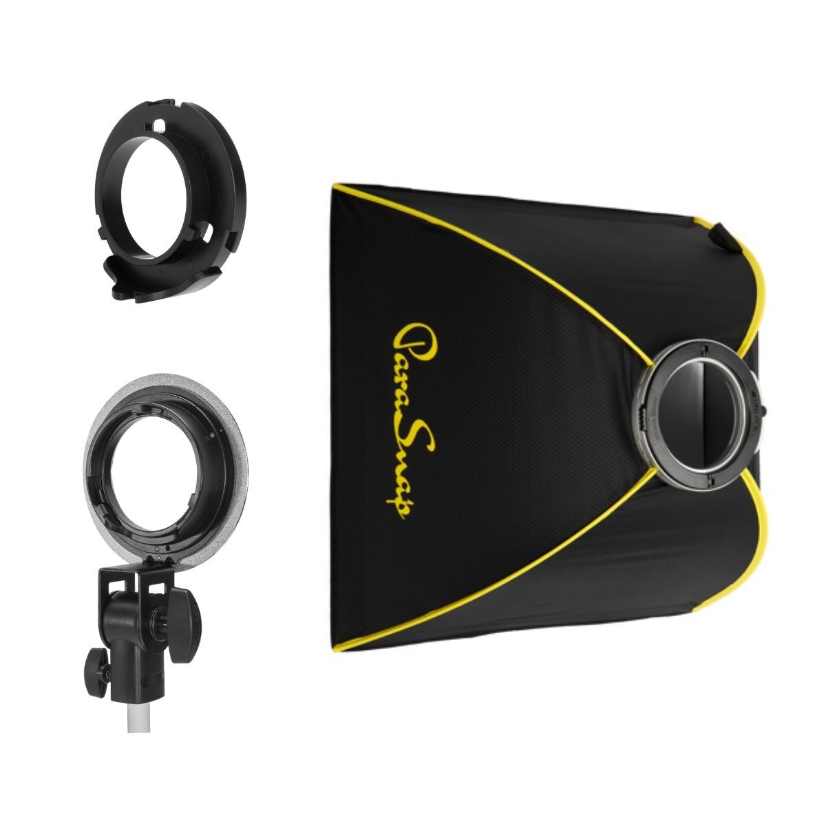 

Glow ParaSnap 32x32" Square Softbox with Adapter for Nanlite Forza 60W