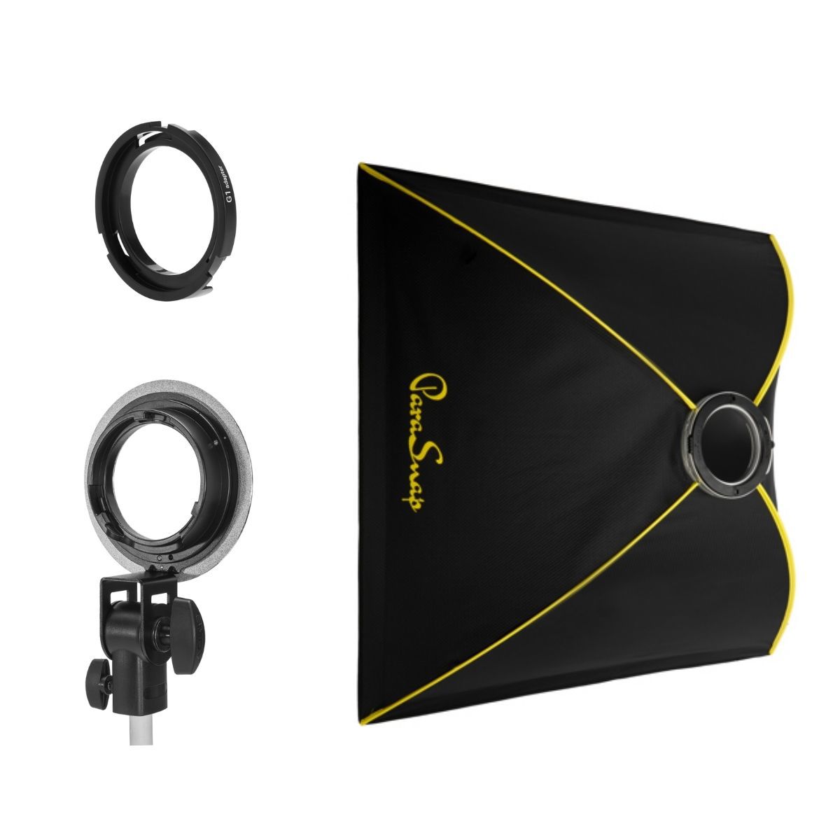 

Glow ParaSnap 40x40" Square Softbox with Adapter for XPLOR 300 Pro, Godox ML60