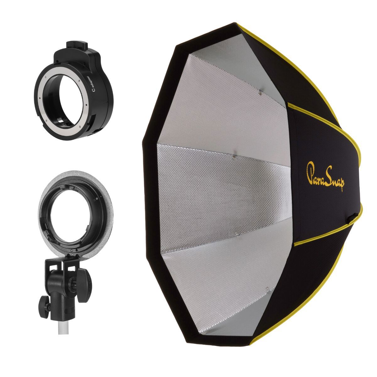 

Glow ParaSnap 44" Octa Softbox with Adapter for On-Camera Roundhead Speedlights