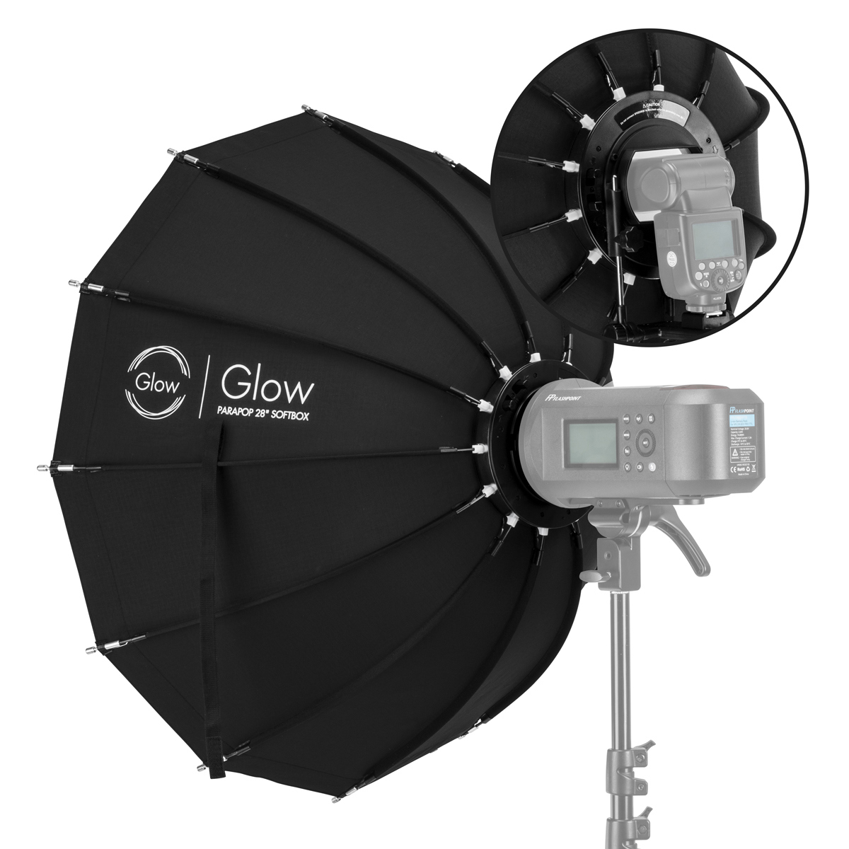 

Glow ParaPop 28" Portable Softbox With Bowens Mount Adapter