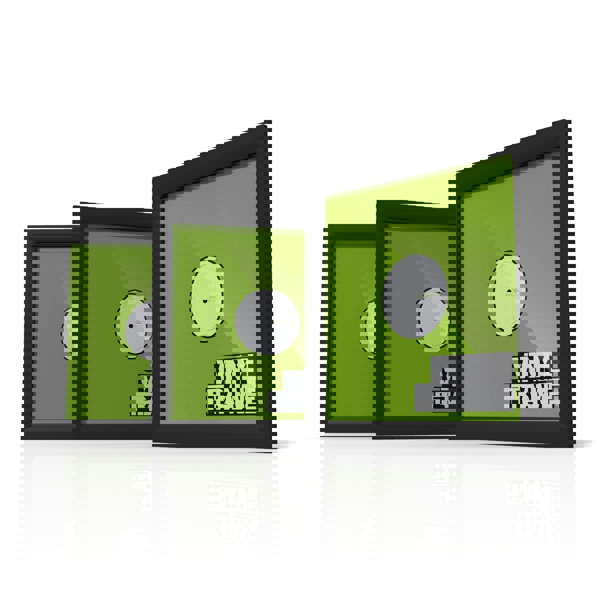

Glorious 12" Vinyl Frame Set, Black, 3-Pack