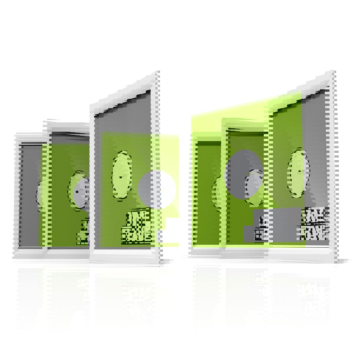 

Glorious 12" Vinyl Frame Set, White, 3-Pack