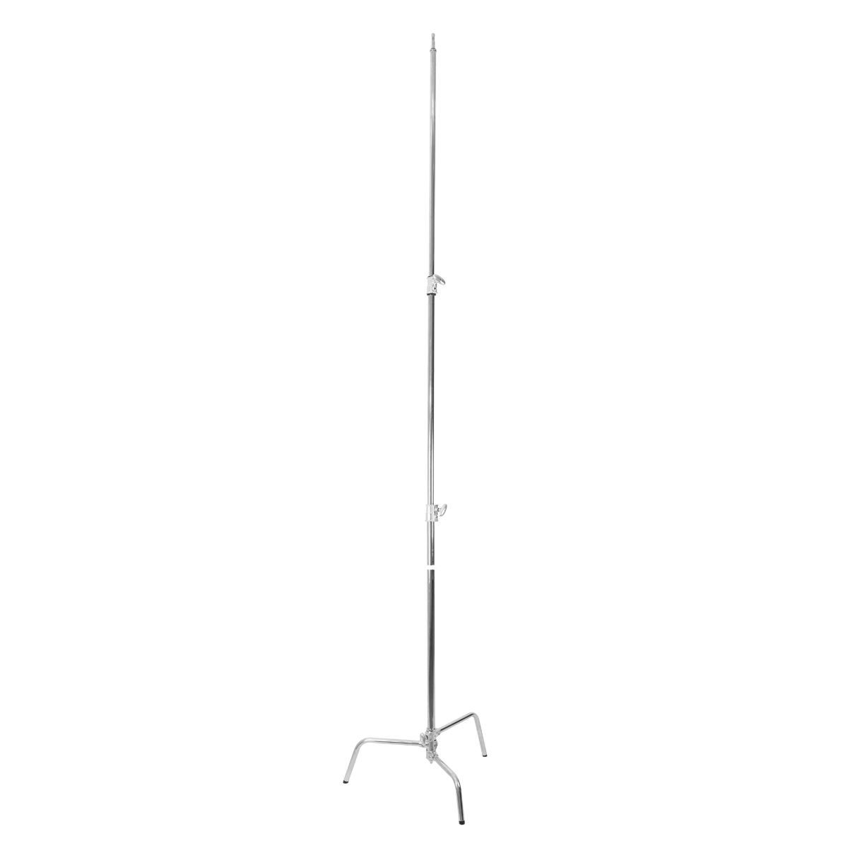 Godox C-Stand with Arm, Grip Head Removable Turtle Base (8.8', Silver) #270CS
