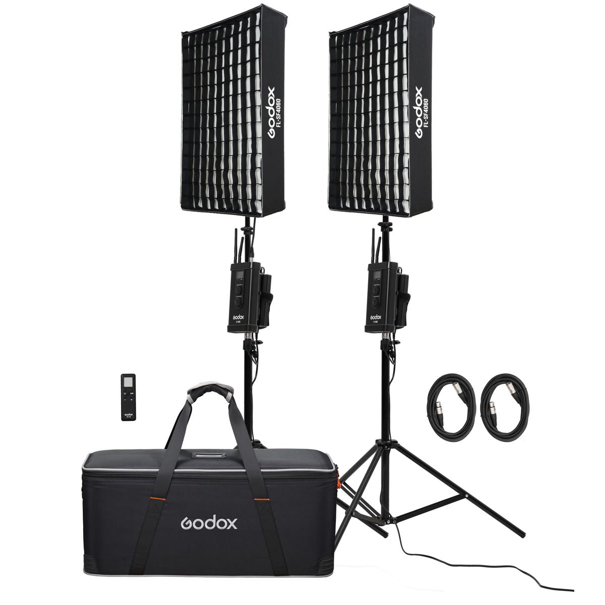 

Godox FL100 100W Flexible LED 2-Light Kit