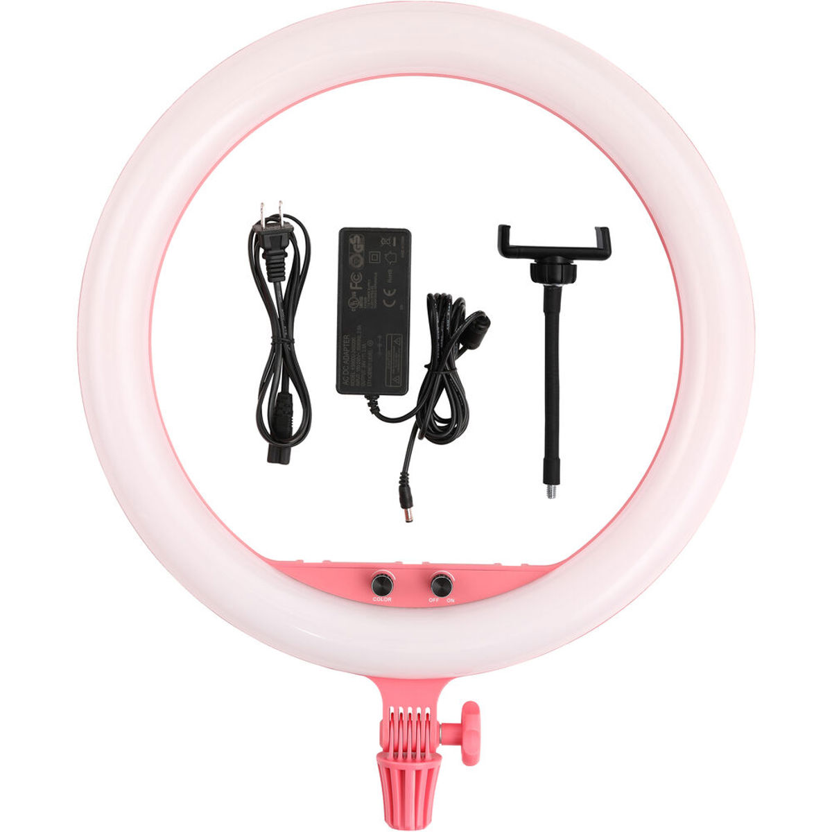 Photos - Studio Lighting Godox LR150 18" Bi-Color LED Ring-Light, Pink LR150 P 