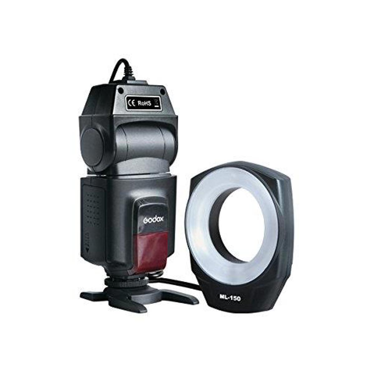

Godox ML-150 Macro Ring Flash for Canon, Nikon, Pentax, Olympus DSLR Cameras