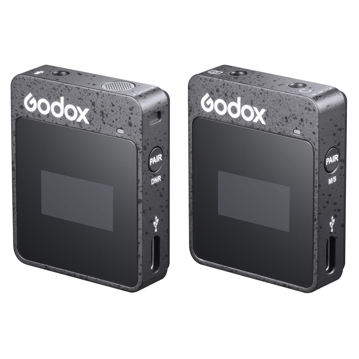 

Godox MoveLink II M1 2.4GHz Wireless Microphone System, Black