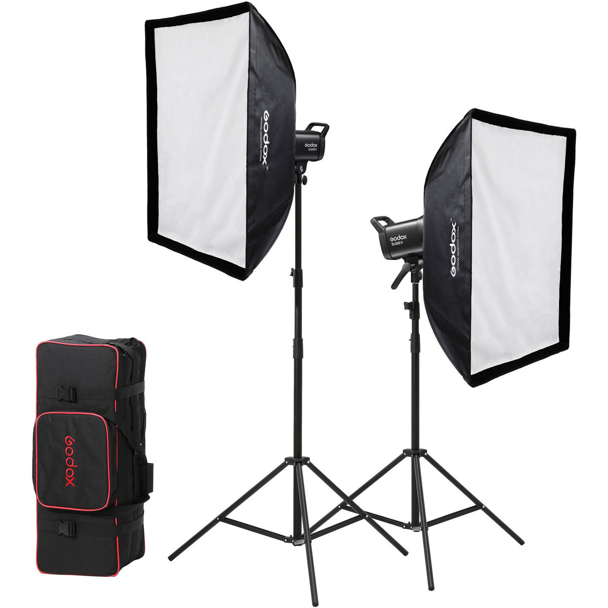 Image of Godox SL60IID Daylight LED Video Light (2-Light Kit)