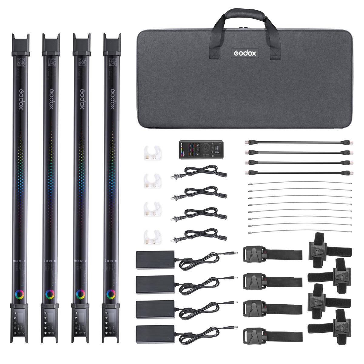 

Godox TL60 RGB Tube Light 4-Light Kit