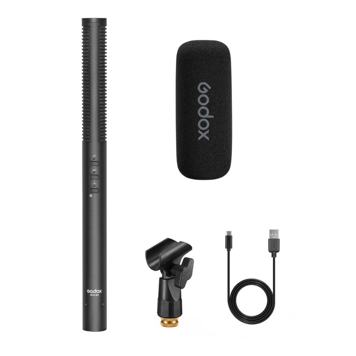 

Godox VDS-M3 Supercardioid Condenser Shotgun Microphone