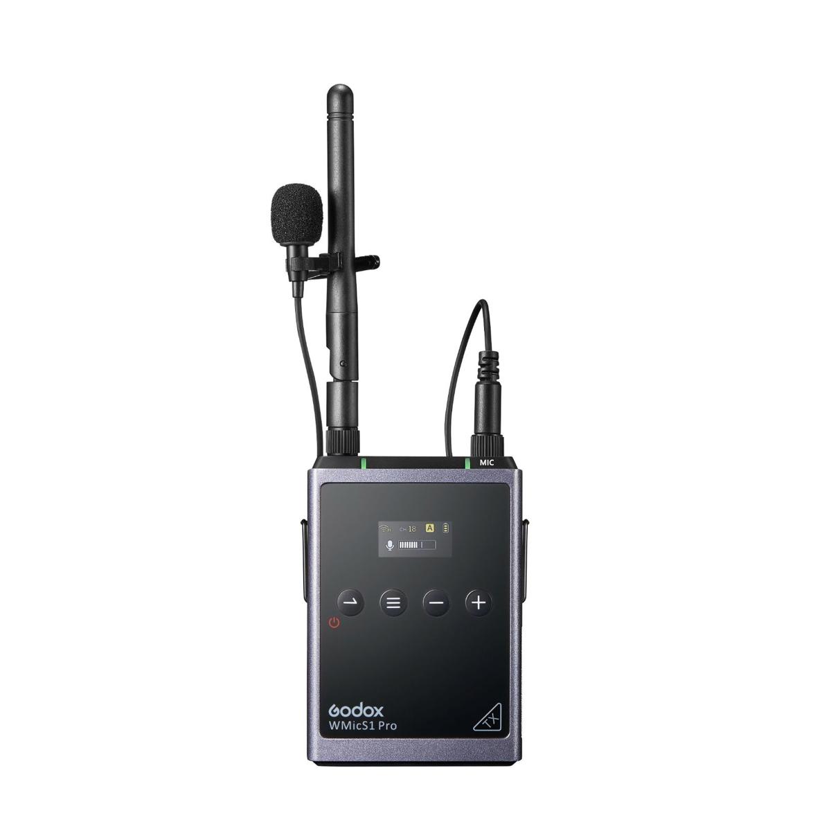 

Godox UHF Wireless WMICS Pro TX UHF Mic Transmitter (514 to 596 MHz)