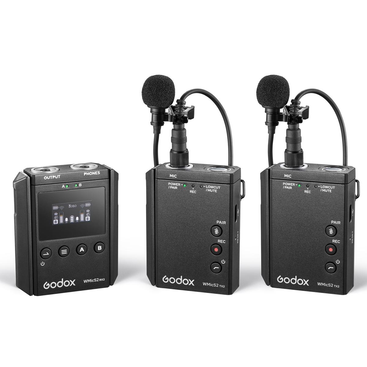 

Godox WMicS2 UHF Compact Wireless Microphone Kit 2
