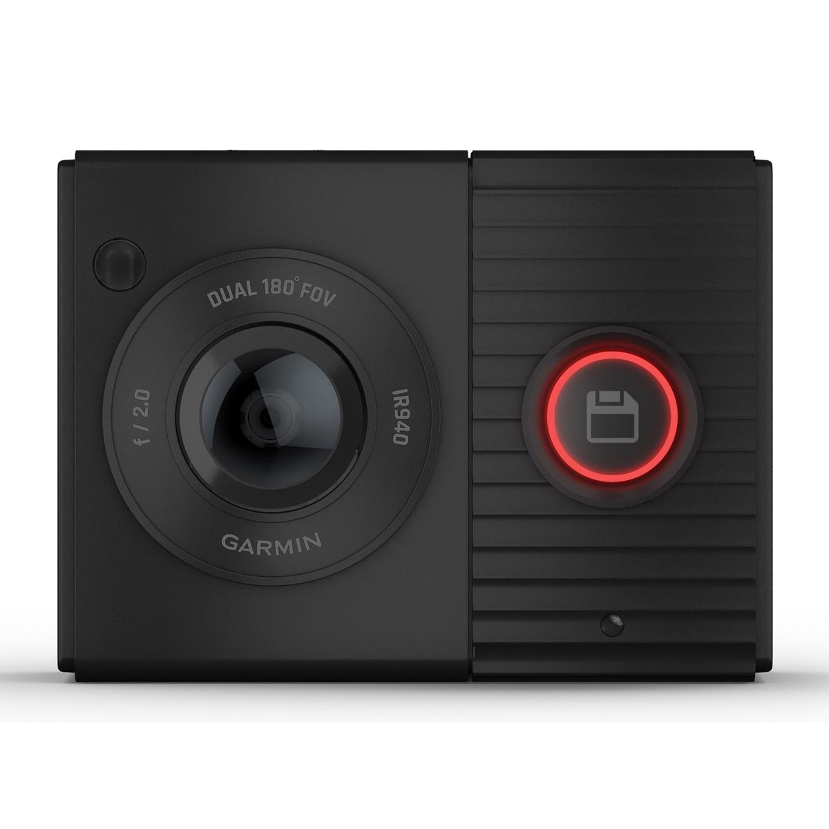 

Garmin Tandem Dual-Lens Dash Cam with Two 180-Degree Lenses