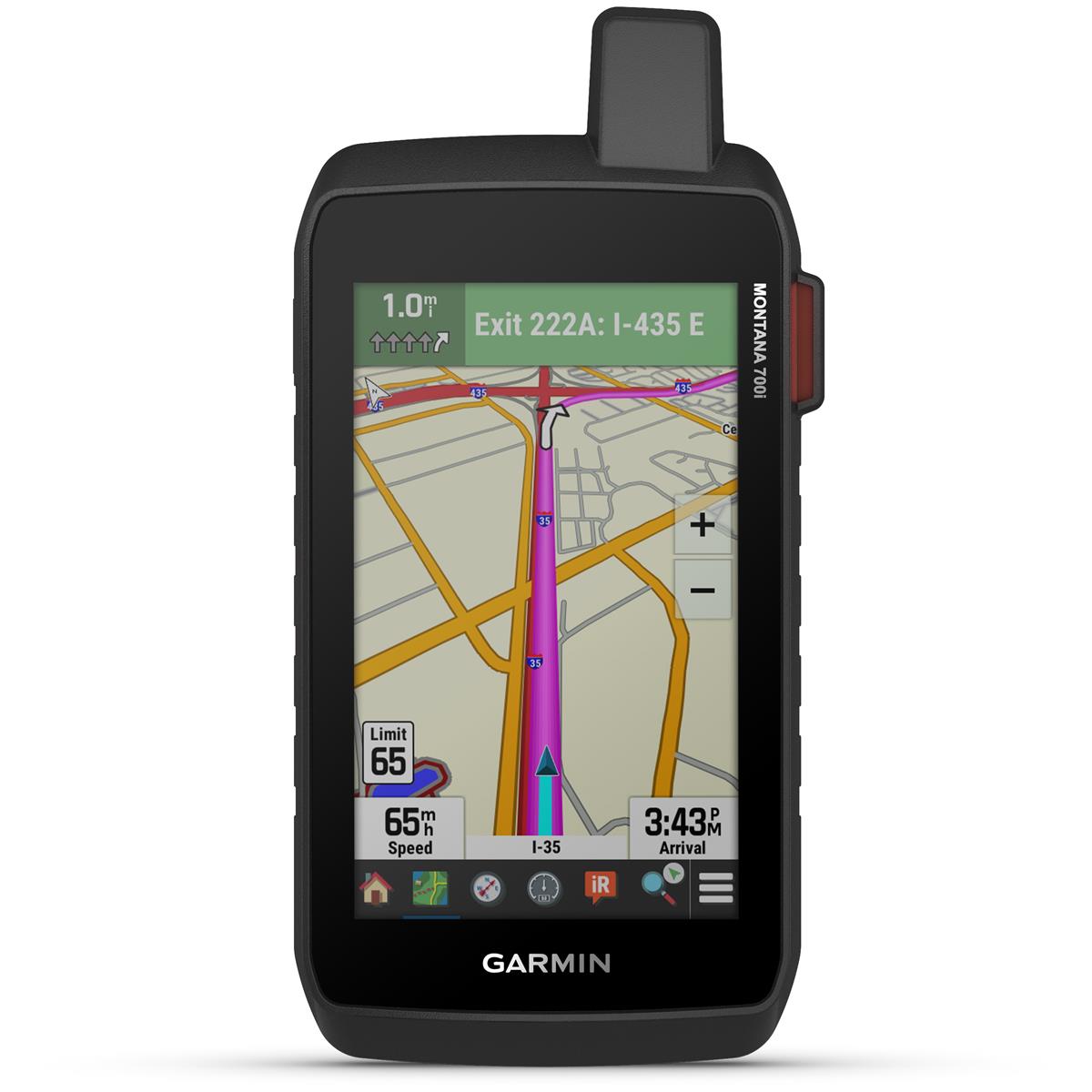 Image of Garmin Montana 700i Rugged GPS Touchscreen Navigator with inReach Technology