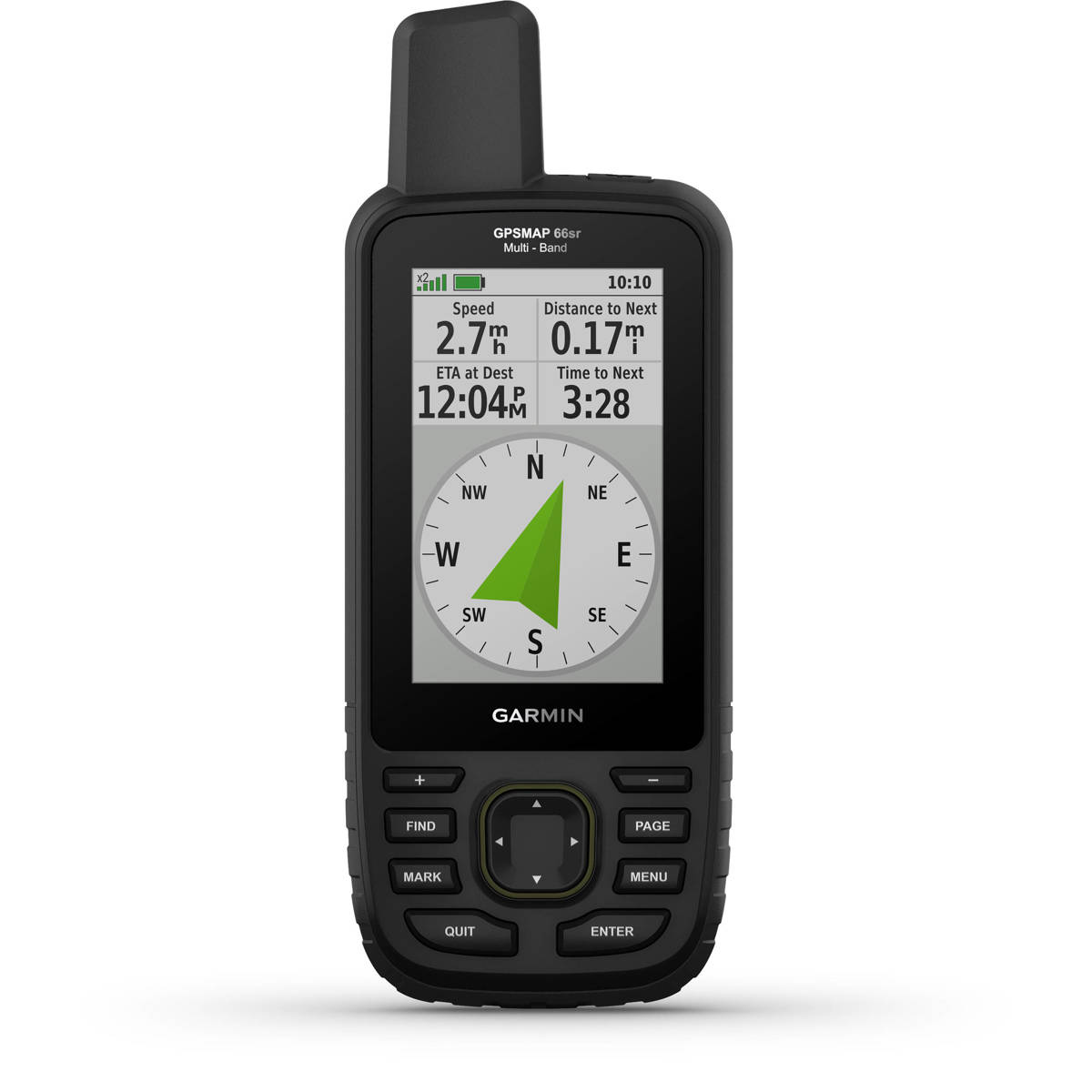 

Garmin GPSMAP 66sr Multi-Band GPS Handheld Navigator with Sensors and Topo Maps