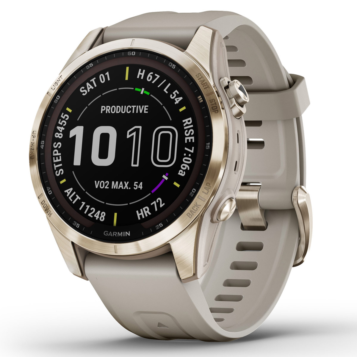 Image of Garmin fenix 7S Sapphire Solar 42mm GPS Smartwatch