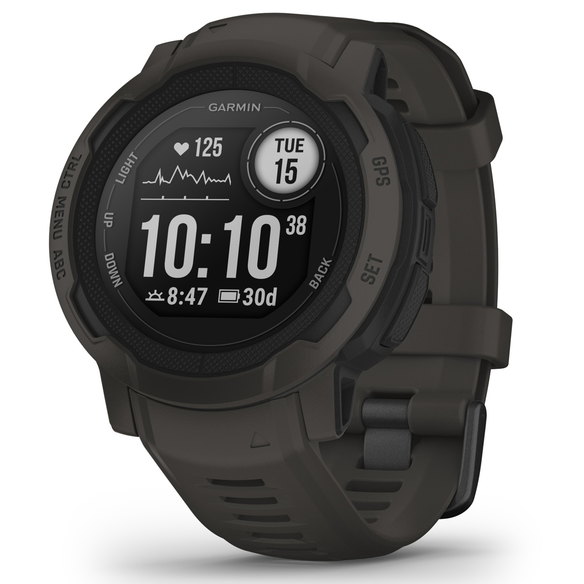 

Garmin Instinct 2S Standard Edition 40mm Rugged GPS Smartwatch, Graphite