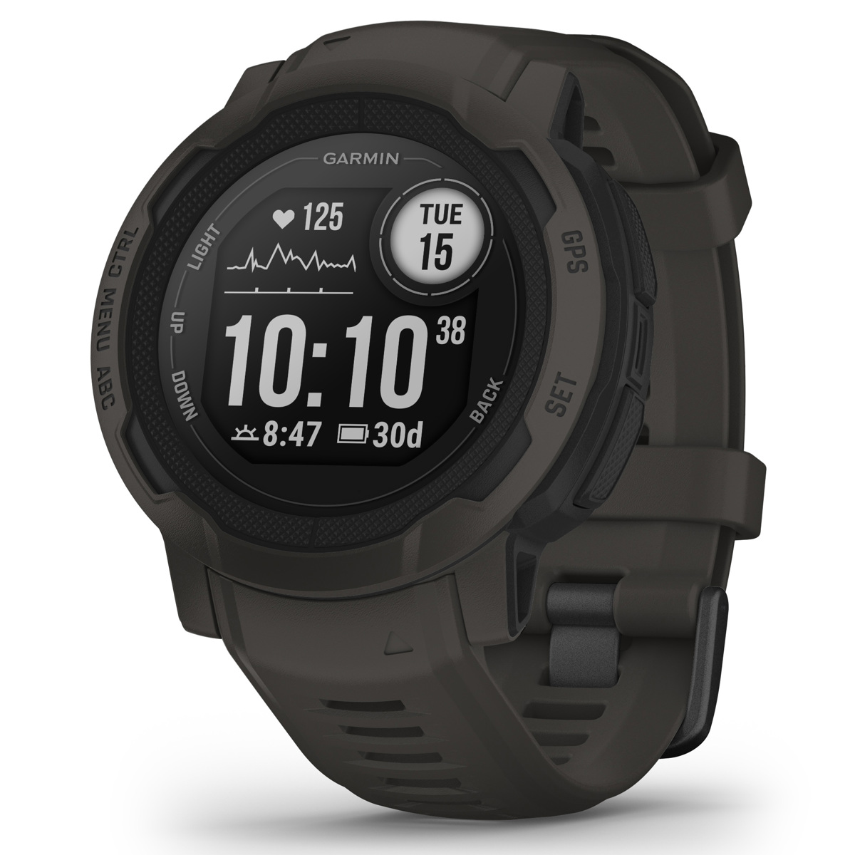 

Garmin Instinct 2 Standard Edition 45mm Rugged GPS Smartwatch, Graphite