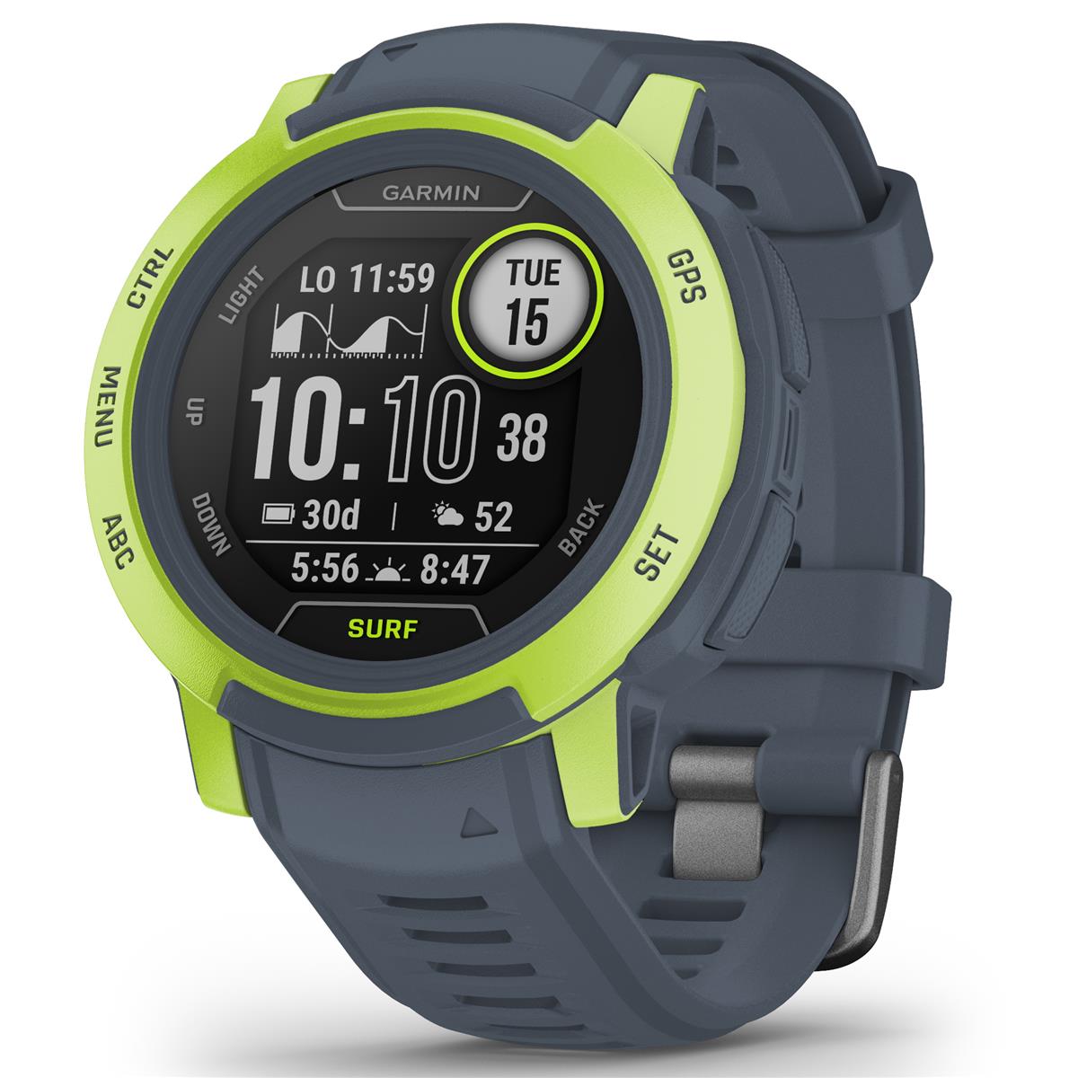 Image of Garmin Instinct 2 Surf Edition 45mm Rugged GPS Smartwatch