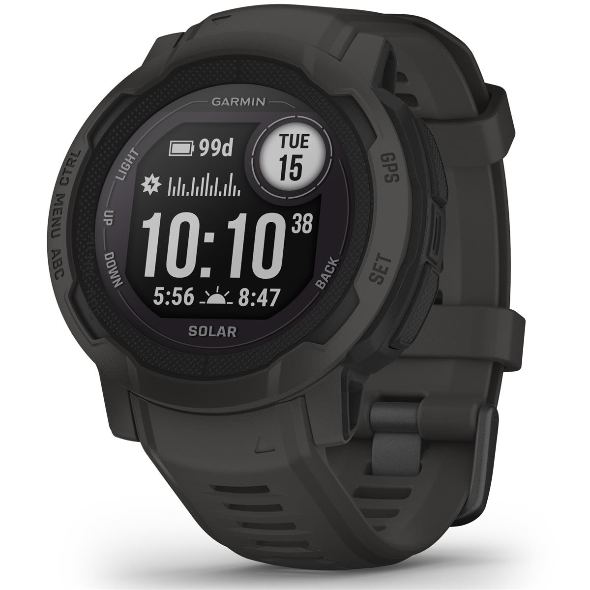Image of Garmin Instinct 2 Solar Standard Edition 45mm Rugged GPS Smartwatch