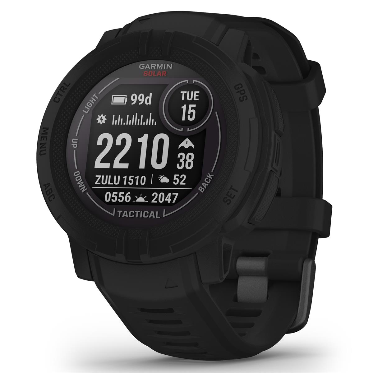 Image of Garmin Instinct 2 Solar Tactical Edition 45mm Rugged GPS Smartwatch