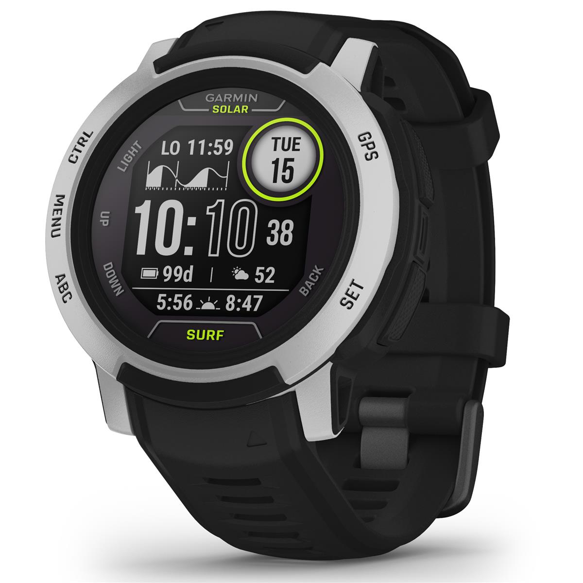 Image of Garmin Instinct 2 Solar Surf Edition 45mm Rugged GPS Smartwatch