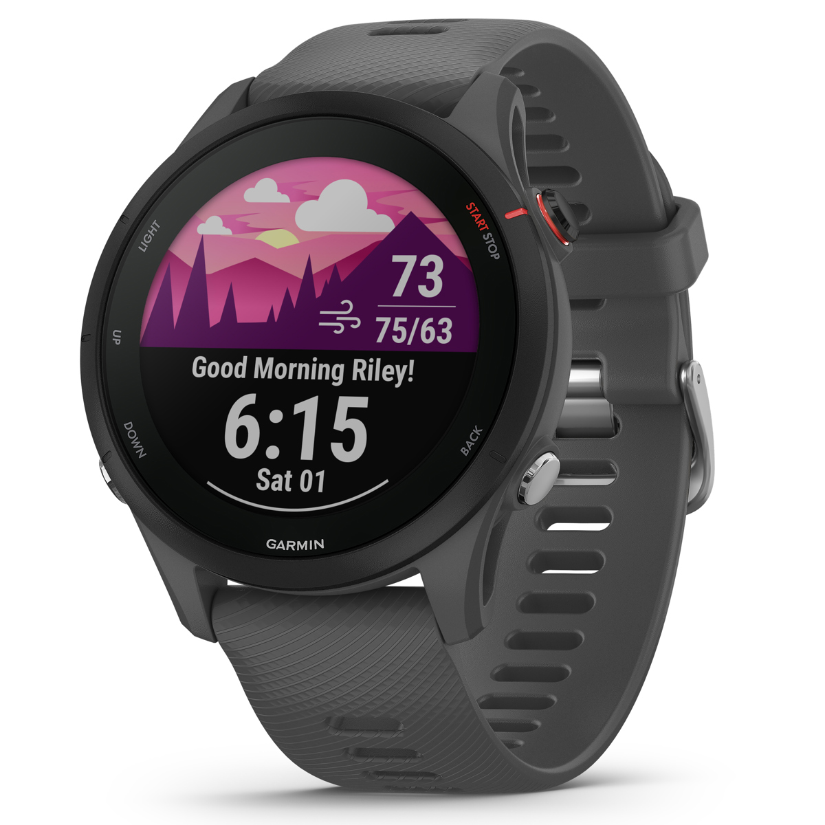 

Garmin Forerunner 255 Multisport GPS Smartwatch, Slate Gray