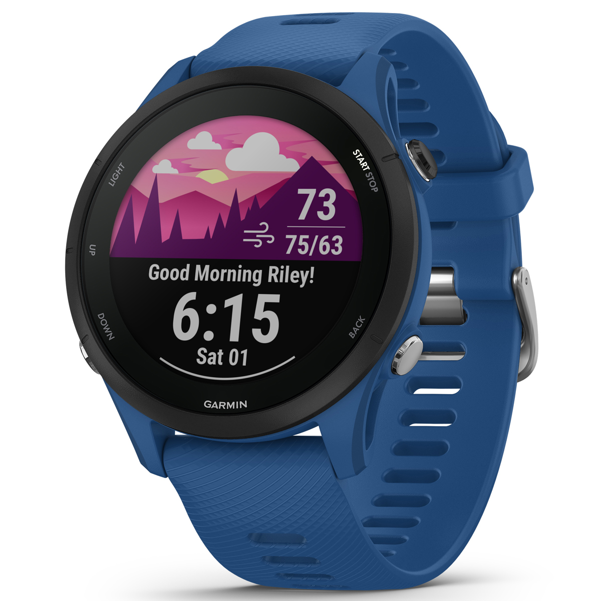 

Garmin Forerunner 255 Multisport GPS Smartwatch, Tidal Blue