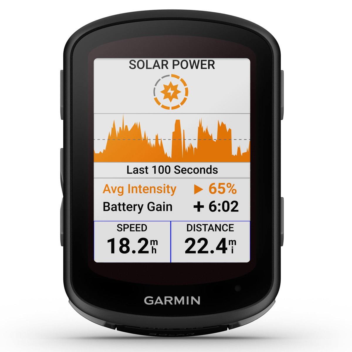 Велосипедный компьютер Garmin Edge 540 Solar GPS #010-02694-20