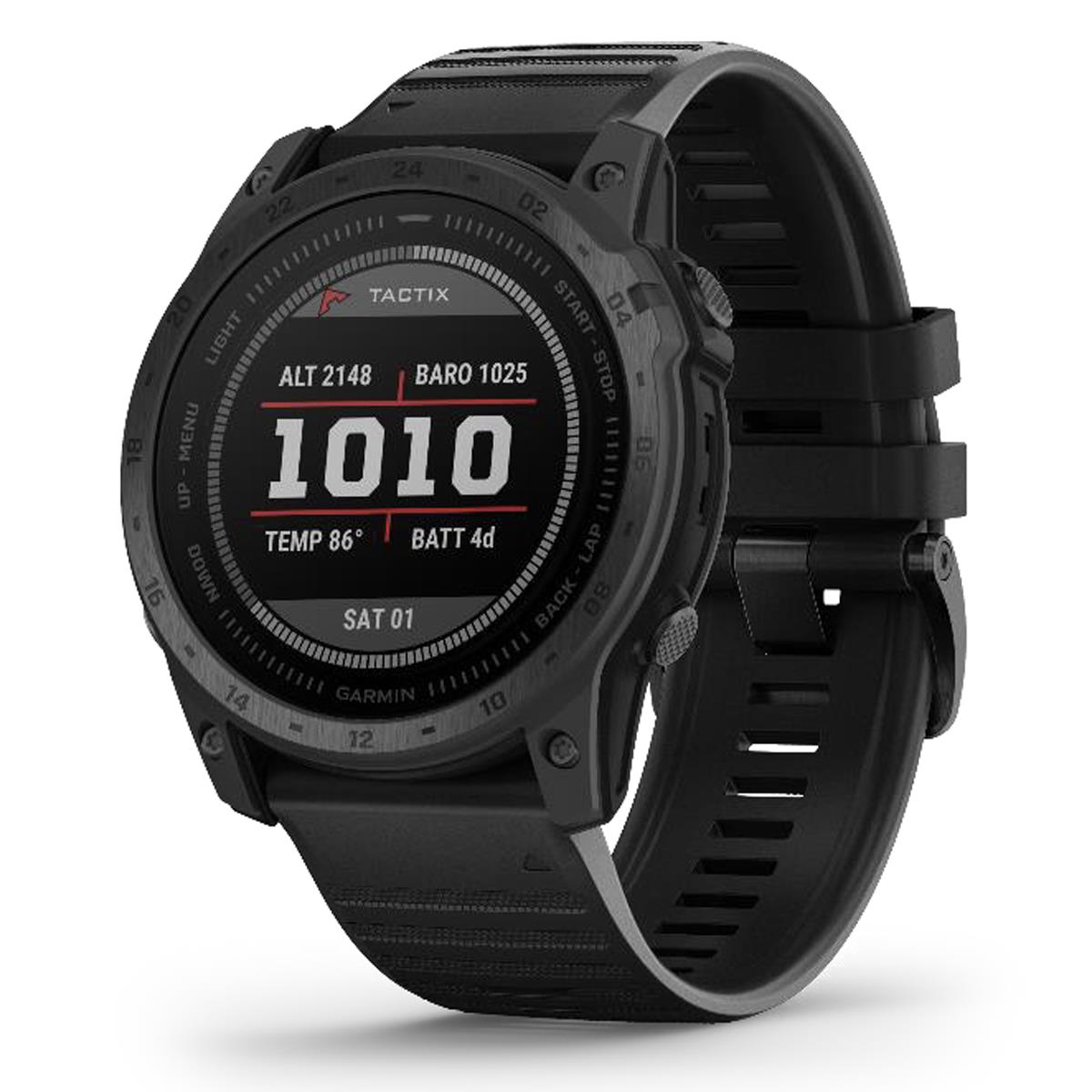 Image of Garmin Tactix 7 Standard Edition Premium Tactical GPS Smartwatch w/Silicone Band