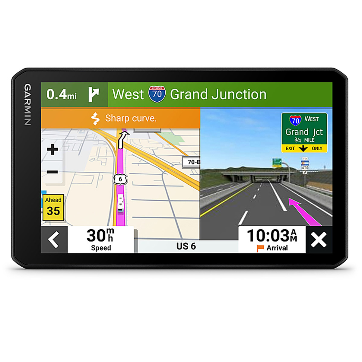 

Garmin RVcam 795 7" RV GPS Navigator with Built-in Dash Cam