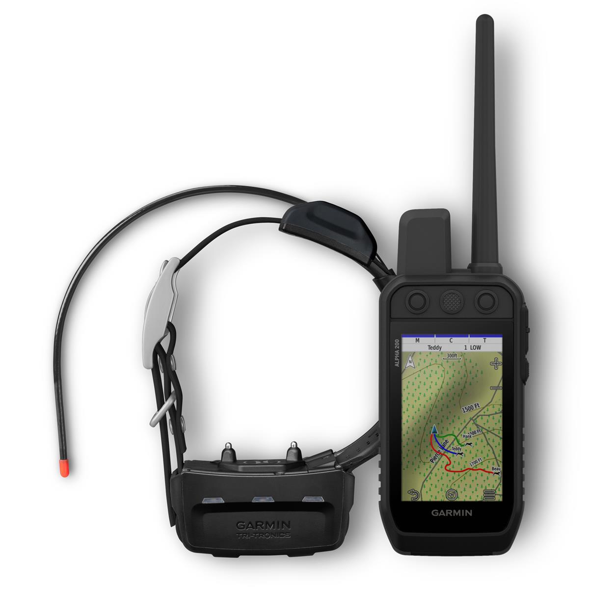 Image of Garmin Alpha 200 Handheld Multi-Dog Tracker and Trainer with TT 15X Dog Device