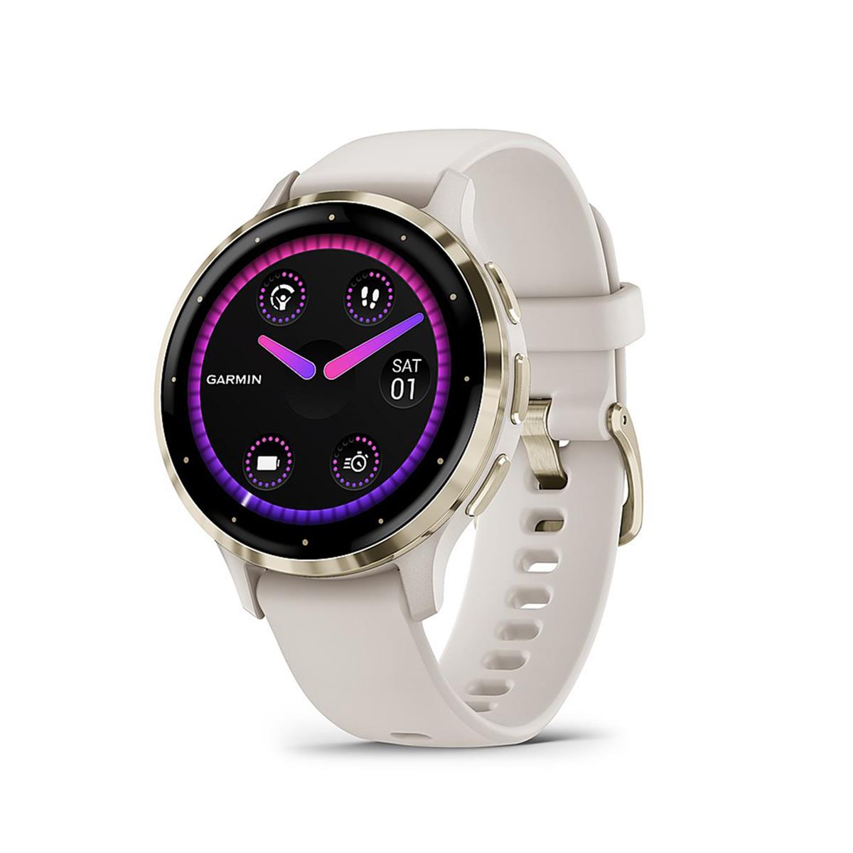Image of Garmin Venu 3S 41mm GPS Smartwatch Ivory
