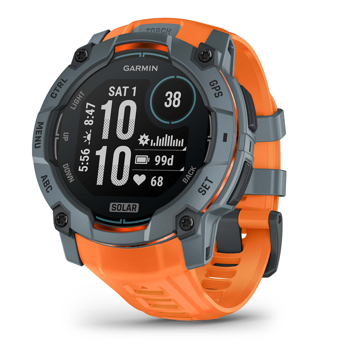 Image of Garmin Instinct 3 50mm Solar Rugged GPS Smartwatch