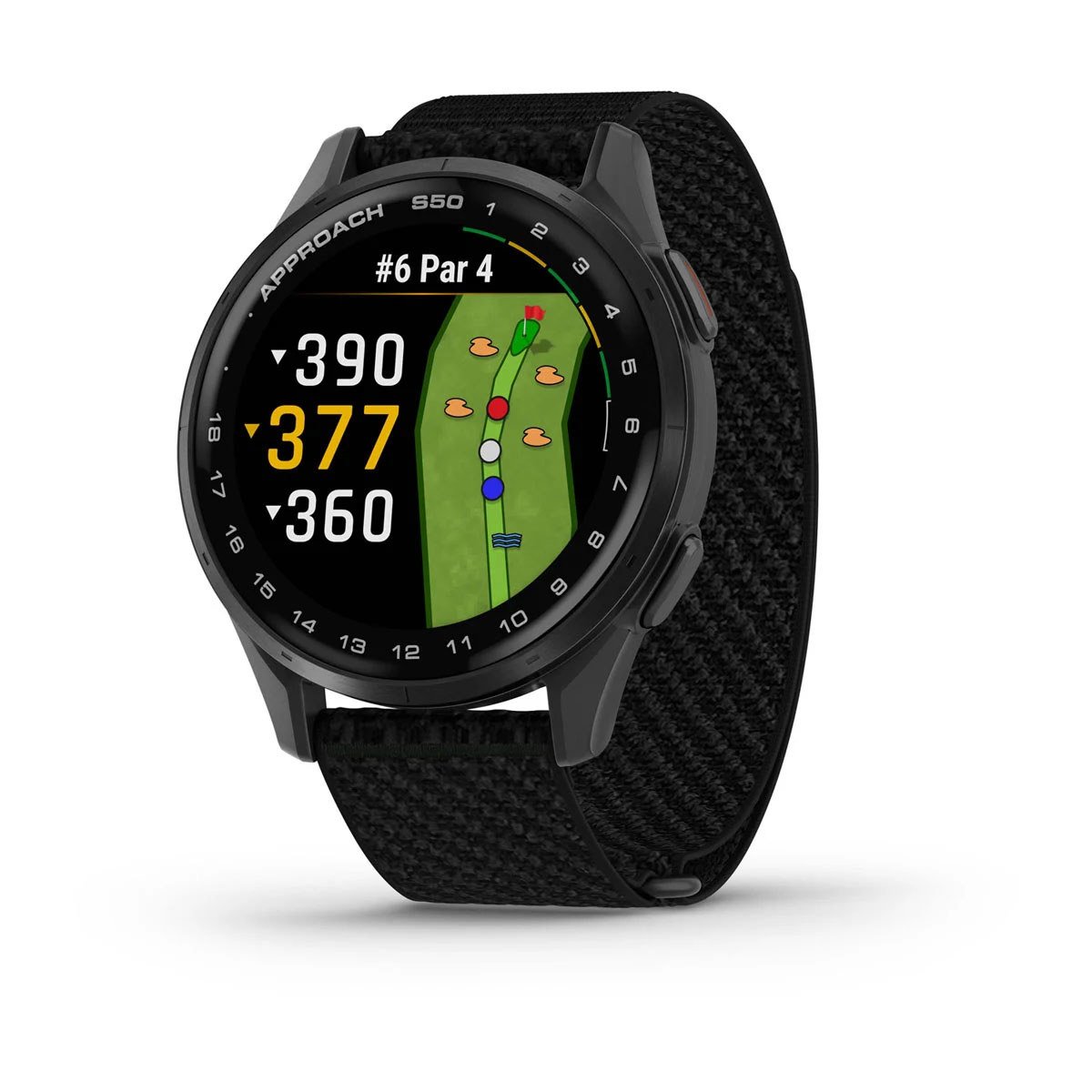 Image of Garmin Approach S50 43mm AMOLED GPS Golf Smartwatch