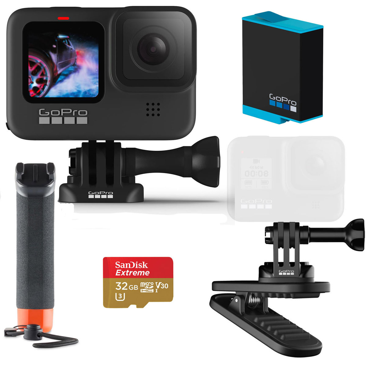 

GoPro HERO9 Black Deluxe Kit