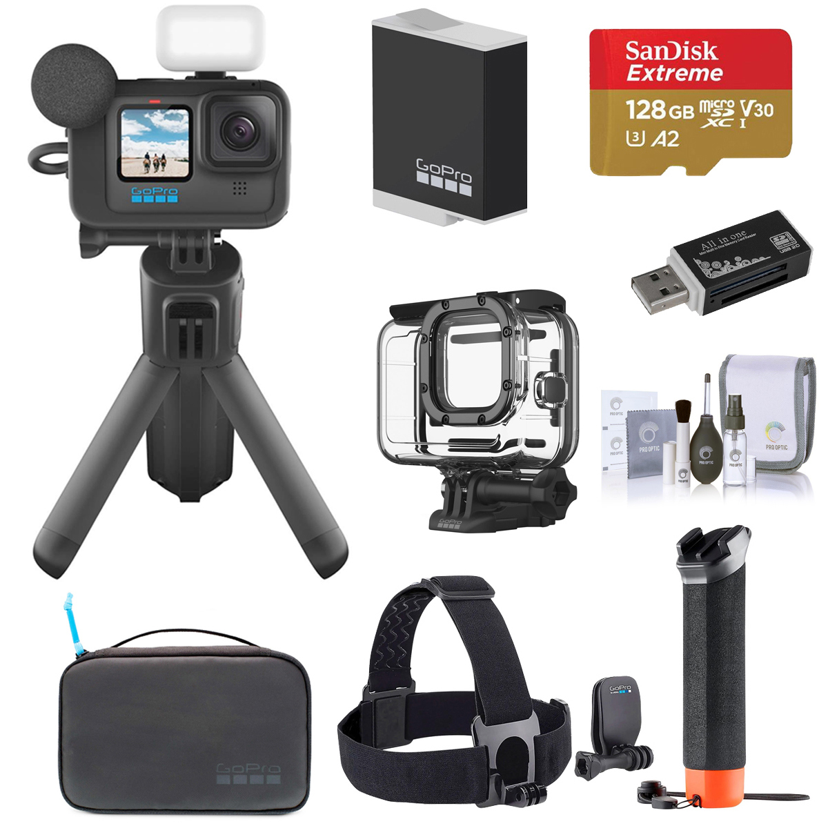 

GoPro HERO11 Black Creator Edition with Protective Houseing & Accessories Kit