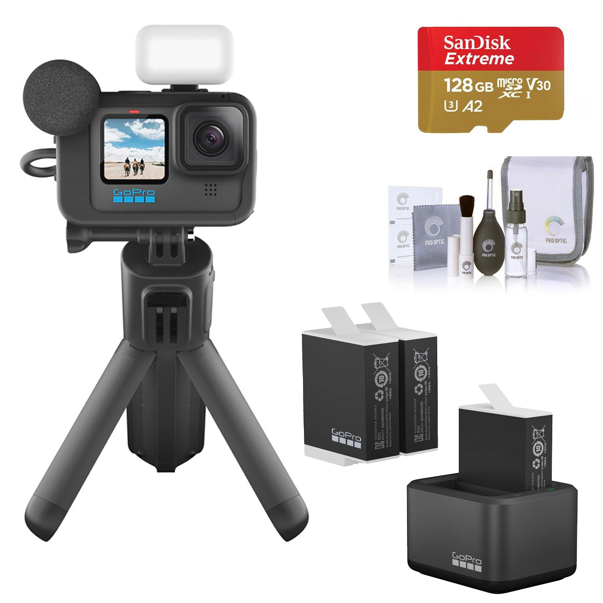 

GoPro HERO11 Black Creator Edition with Battery Power Kit