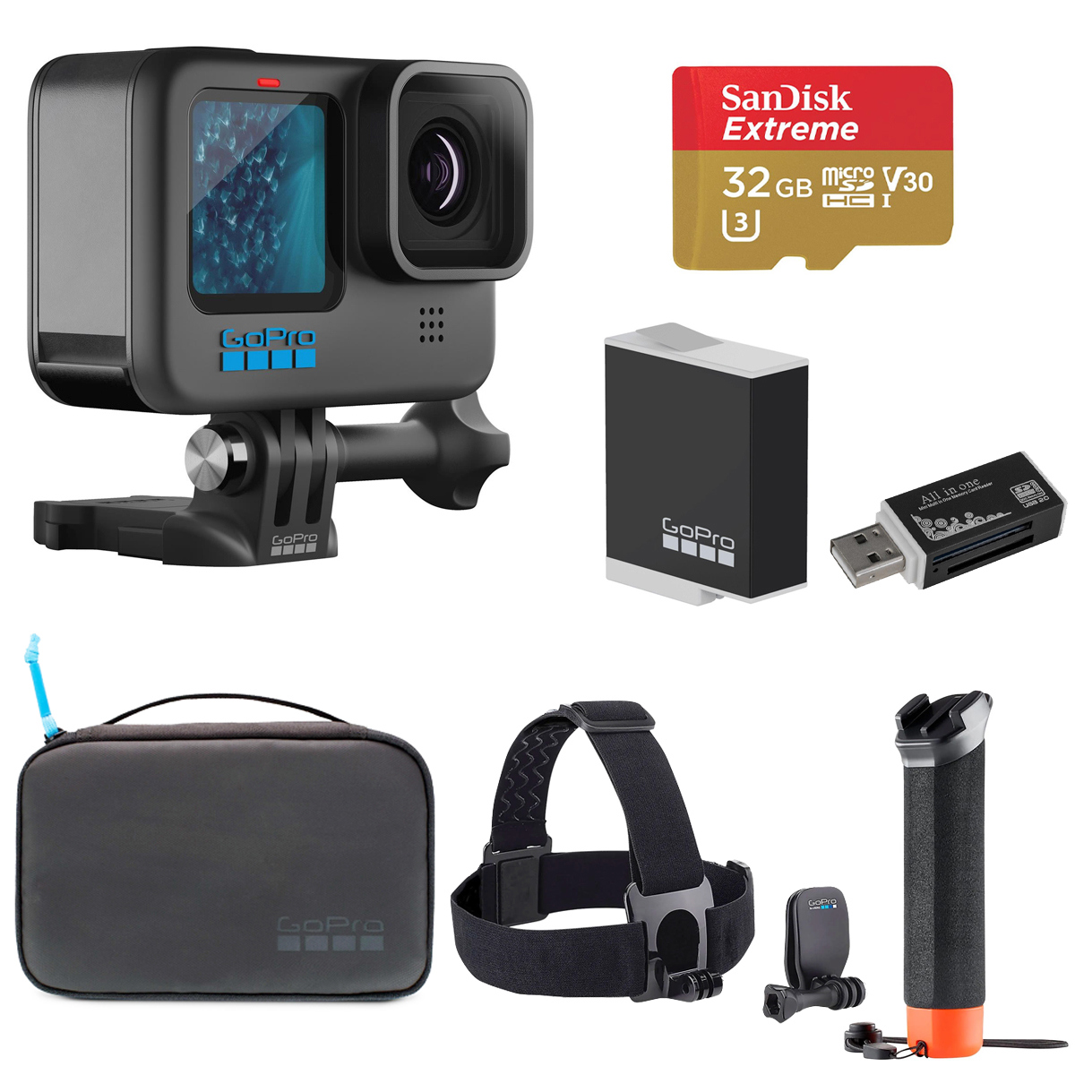 

GoPro HERO11 Black with Adventure Kit & Accessories