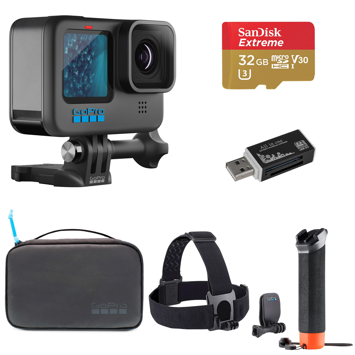 

GoPro HERO11 Black with Premium Accessories Kit