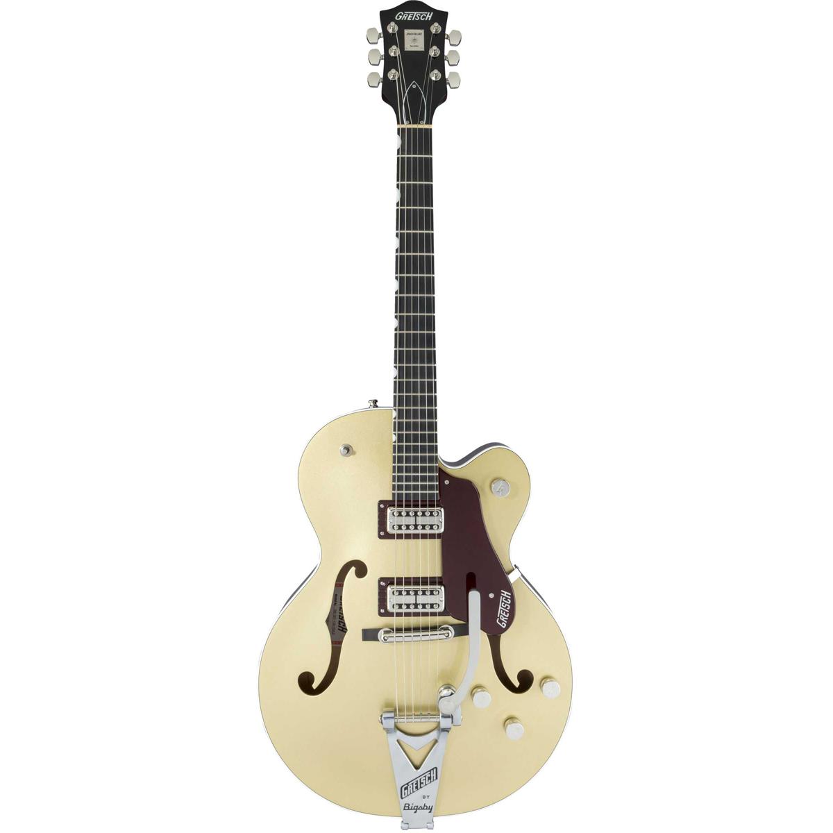 

Gretsch G6118T-135 135th Anniversary 6-String Guitar, Casino Gold/Dark Cherry