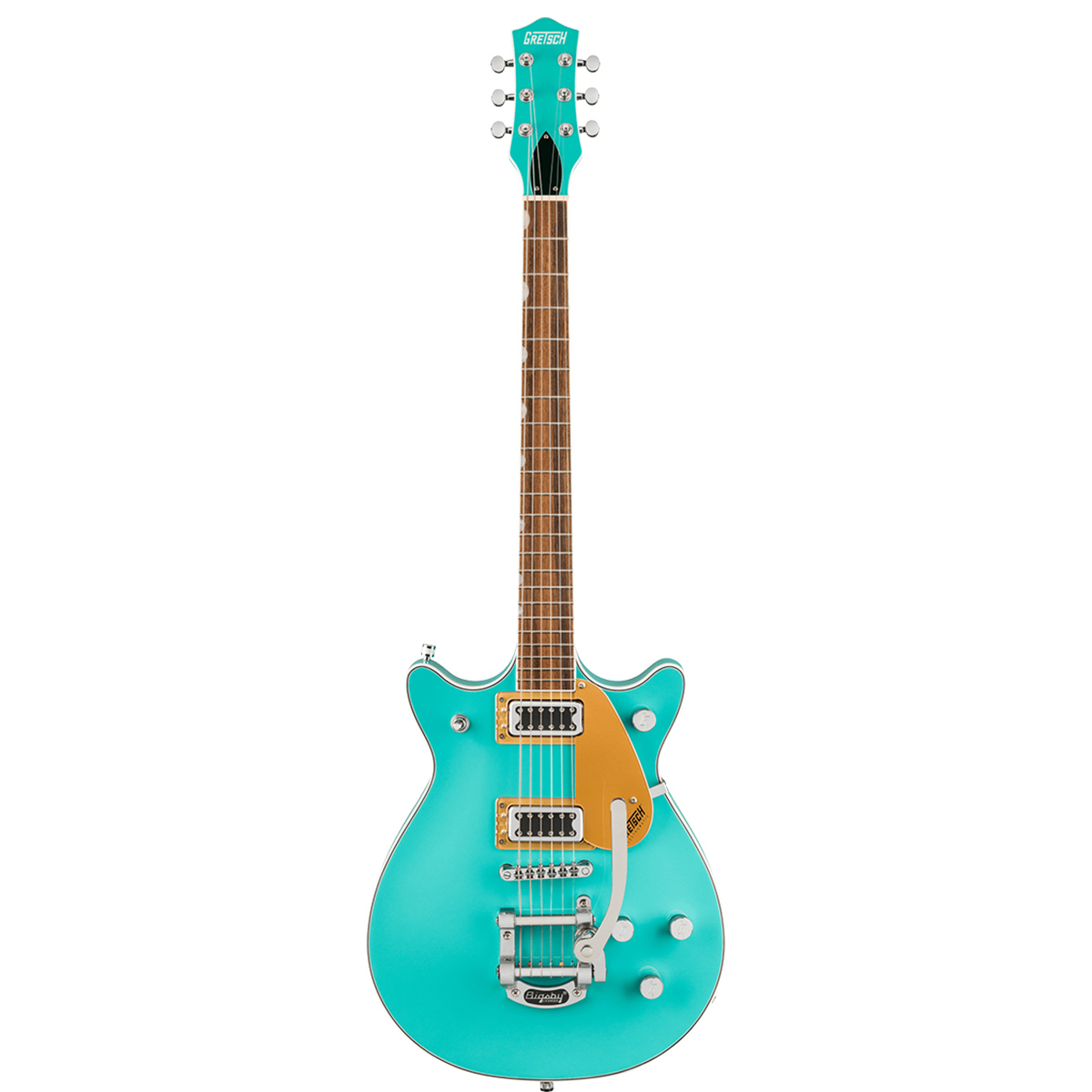 

Gretsch G5232T Electromatic Double Jet FT Electric Guitar with Bigsby Caicos Green