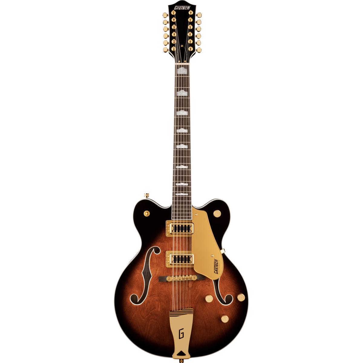 

Gretsch G5422G-12 Electromatic 12-String Electric Guitar, Single Barrel Burst