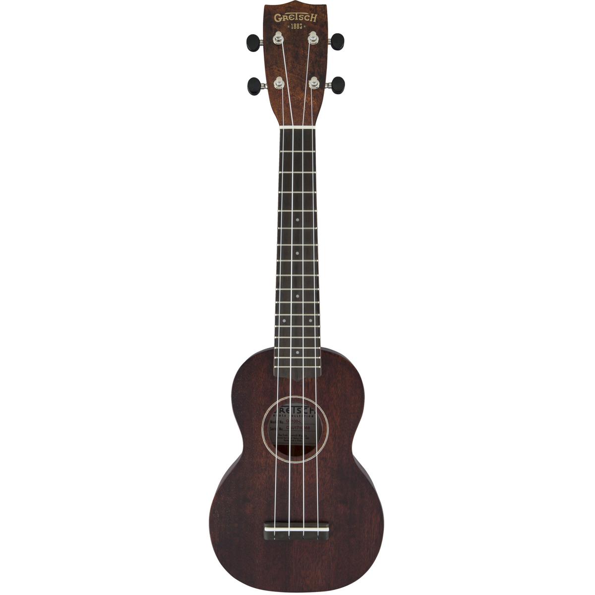 

Gretsch G9100-L Soprano Long-Neck Ukulele with Gig Bag, Vintage Mahogany Stain
