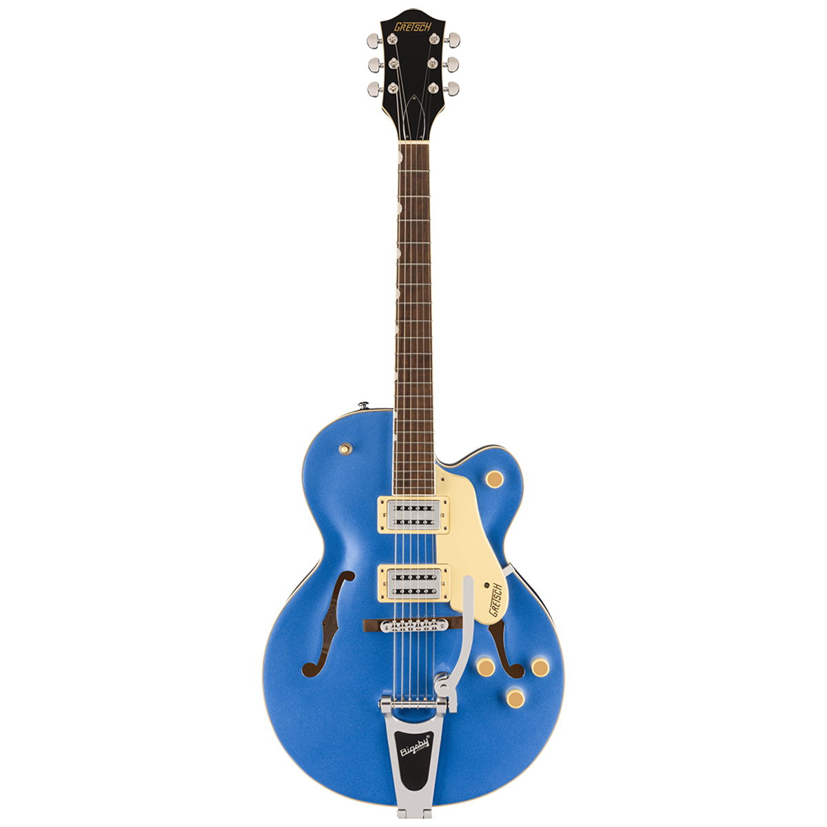 

Gretsch G2420T Streamliner Hollow Body Electric Guitar with Bigsby Fairlane Blue