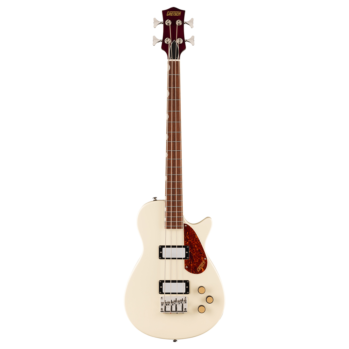

Gretsch Streamliner Jet Club Bass Single-Cut Guitar Vintage White